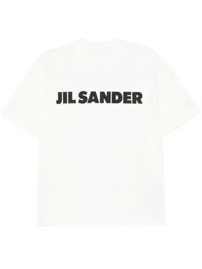 Jil Sander Oversized White T-shirt