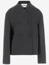 Jil Sander Black Oversized Wool Jacket