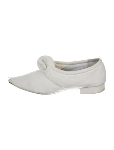 Pre-owned Jil Sander Oxfords In White