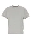 Jil Sander Pack Of Three Short-sleeve T-shirts With Logo Label In Gray