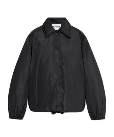 JIL SANDER JIL SANDER BUTTONED PADDED BOMBER JACKET
