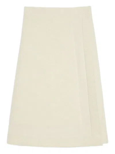JIL SANDER JIL SANDER "PADDED DETAILS" SKIRT CLOTHING