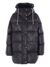 Jil Sander Padded Jacket In Black