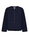 Jil Sander Zip-up Jacket In Blue