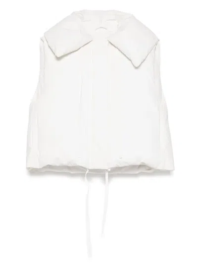 Jil Sander Piumino Jacket In White