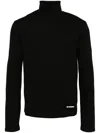 Jil Sander Padded Sweatshirt In Black
