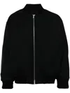 Jil Sander Bomber Jacket In Black