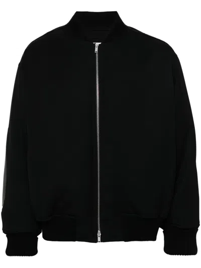 JIL SANDER PADDED TWILL BOMBER JACKET