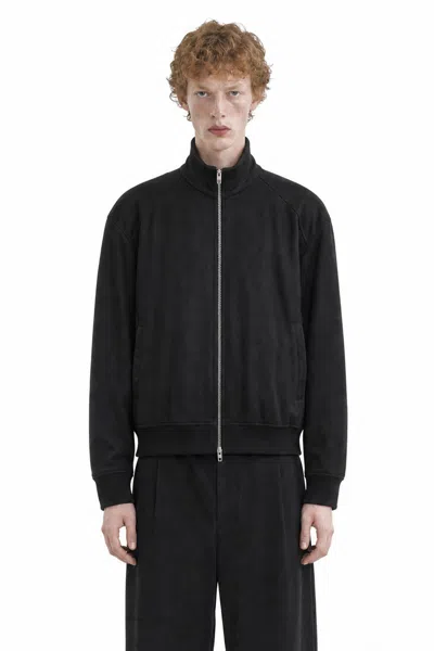 Jil Sander Padded Zip-up Jacket In Black