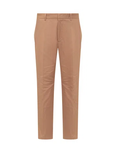Jil Sander Painted Trousers In Brown
