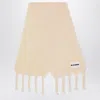 Jil Sander Pale Pink Mohair Blend Scarf Women In Pink