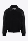 Jil Sander Men's 93 Blouson With Leather In Black