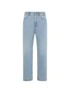 Jil Sander Panelled Jeans In Blue