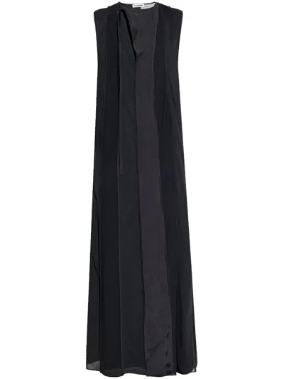 JIL SANDER PANELLED MAXI DRESS