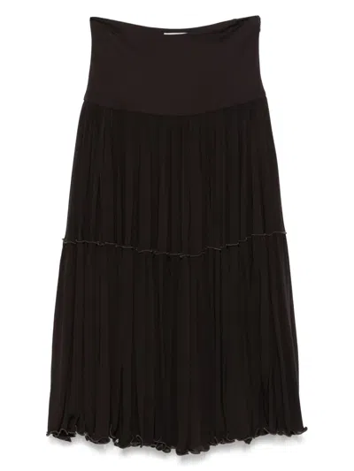JIL SANDER PANELLED SKIRT