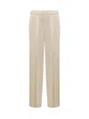 Jil Sander Trousers In Beige