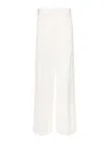 Jil Sander Wide-leg Pants With High Waist In White