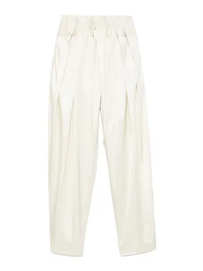 Jil Sander Pences Trousers In White
