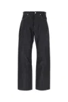 Jil Sander Blue Jeans With Belt Loops And Logo Patch On The Rear In Denim Man In Blue