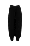 Jil Sander Pantalone Jogging In Misto Lana Nera  Donna
