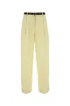 Jil Sander Wide-leg Pant In Pure Wool Gabardine In 737