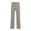 Jil Sander Roof Shadow Grey Virgin Wool Pants