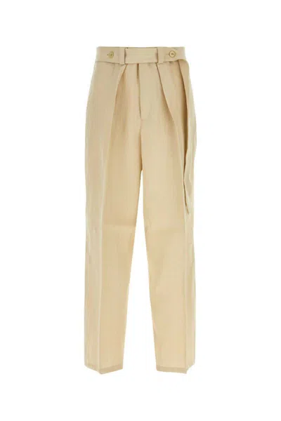 Jil Sander Beige Wide-leg Pant