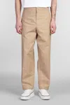 Jil Sander Pants In Beige Cotton In Beige