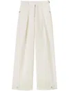Jil Sander Wide-leg Pants With High Waist In Beige