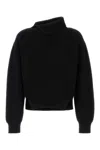 Jil Sander Black Wool Sweater In Black