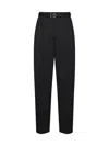 Jil Sander Relaxed Fit Jogging Pant With Tuxedo Band In Black