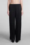 Jil Sander Pants In Black Acetate In Black