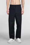 Jil Sander Pants In Blue Cotton In Blue