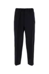 Jil Sander Wool Jogging Pants In Blue