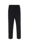 Jil Sander Low-rise Cotton Chino Pants In Blue