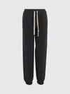 Jil Sander Drawstring Cuffed-hem Track Pants In Black