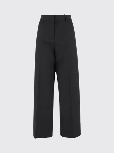 JIL SANDER PANTS JIL SANDER WOMAN COLOR BLACK,H68542002