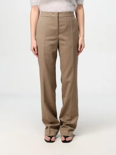 Jil Sander Pants  Woman Color Brown In Braun