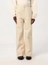 Jil Sander Pants  Woman Color Ivory In Ivory