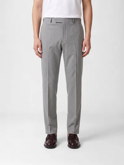 Jil Sander Virgin Wool Tailored Trousers In Gray