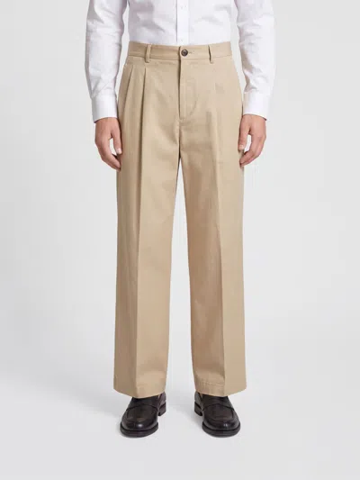 Jil Sander Pants Men Color Kaki In Brown