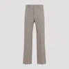Jil Sander Roof Shadow Grey Virgin Wool Pants In Roof Shadow