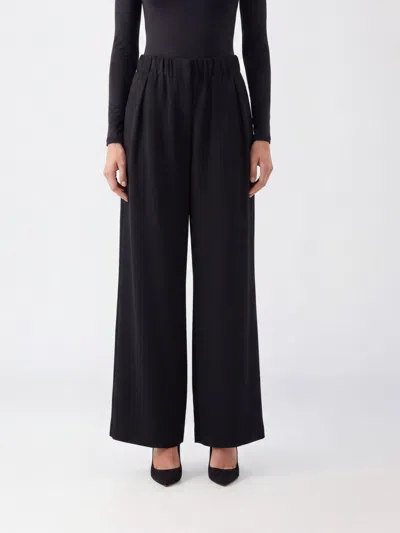 Jil Sander Pants Woman Color Black In Multi