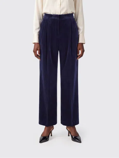 Jil Sander Pants Woman Color Black In Blue
