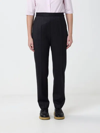 Jil Sander Pants Woman Color Grey In Black
