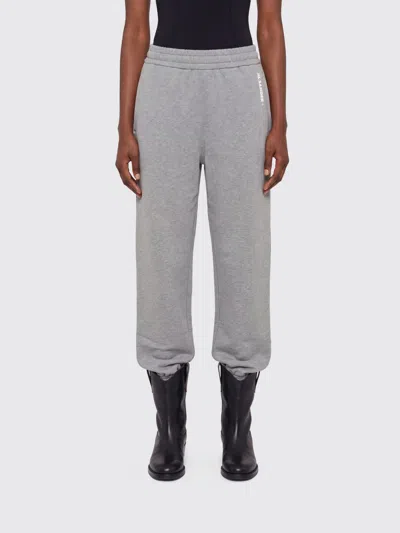 Jil Sander Pants Woman Color Grey In Gray