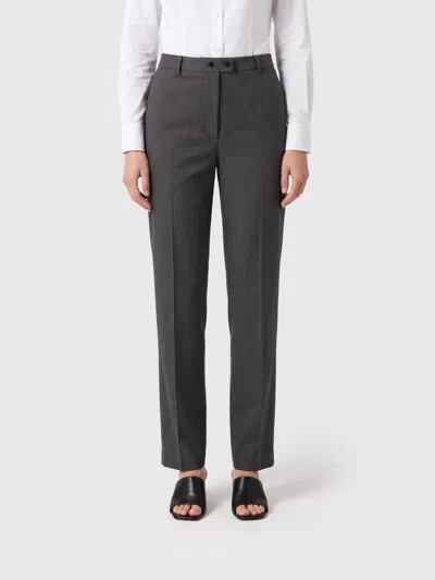 Jil Sander Pants Woman Color Grey In Gray