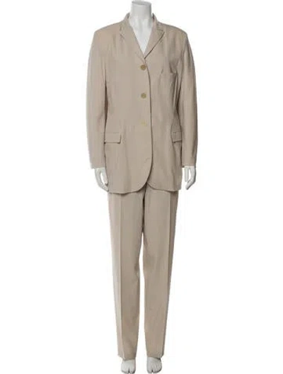 Pre-owned Jil Sander Pantsuit In Neutral