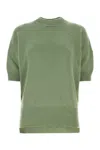 Jil Sander Pastel Green Wool Sweater