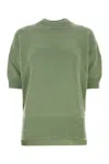 Jil Sander Pastel Green Wool Sweater